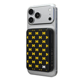 University of Michigan Wolverines Fashion Pattern Wireless Mag Power Bank