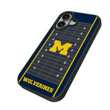 University of Michigan Wolverines Field Bump Phone Case for Apple iPhone