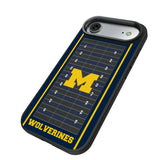 University of Michigan Wolverines Field Bump Phone Case for Apple iPhone