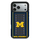 University of Michigan Wolverines Field Bump Phone Case for Apple iPhone