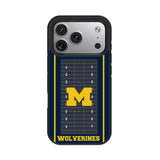 University of Michigan Wolverines Field Bump Phone Case for Apple iPhone