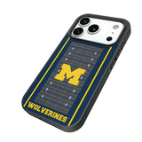 University of Michigan Wolverines Field Bump Phone Case for Apple iPhone