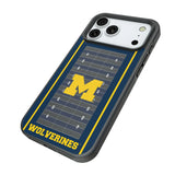 University of Michigan Wolverines Field Bump Phone Case for Apple iPhone