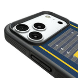 University of Michigan Wolverines Field Bump Phone Case for Apple iPhone