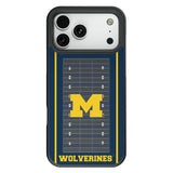 University of Michigan Wolverines Field Bump Phone Case for Apple iPhone