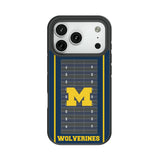 University of Michigan Wolverines Field Bump Phone Case for Apple iPhone