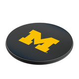 University of Michigan Wolverines Linen 15-Watt Wireless Charger