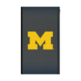 University of Michigan Wolverines Linen 5000mAh Flat Powerbank