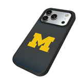 University of Michigan Wolverines Linen Bump Phone Case for Apple iPhone