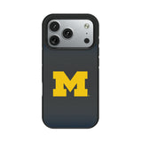 University of Michigan Wolverines Linen Bump Phone Case for Apple iPhone