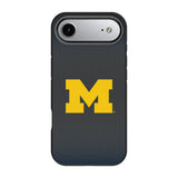 University of Michigan Wolverines Linen Bump Phone Case for Apple iPhone