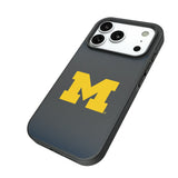 University of Michigan Wolverines Linen Bump Phone Case for Apple iPhone