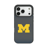 University of Michigan Wolverines Linen Bump Phone Case for Apple iPhone