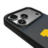 University of Michigan Wolverines Linen MagSafe Compatible Phone Case for Apple iPhone