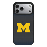 University of Michigan Wolverines Linen MagSafe Compatible Phone Case for Apple iPhone