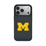 University of Michigan Wolverines Linen MagSafe Compatible Phone Case for Apple iPhone