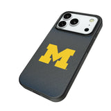 University of Michigan Wolverines Linen MagSafe Compatible Phone Case for Apple iPhone