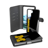 University of Michigan Wolverines Monocolor Tilt Wallet Phone Case for Samsung Galaxy