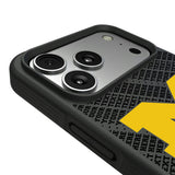 University of Michigan Wolverines Personalized EndZone Plus Bump Phone Case for Apple iPhone
