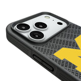 University of Michigan Wolverines Personalized EndZone Plus Bump Phone Case for Apple iPhone
