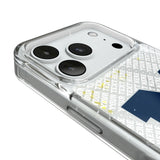 University of Michigan Wolverines Personalized EndZone Plus Glitter Phone Case for Apple iPhone