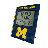 University of Michigan Wolverines Personalized Hatch Wall Clock