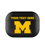 University of Michigan Wolverines Personalized Insignia AirPod Case Cover