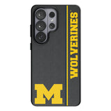 University of Michigan Wolverines Sidebar MagSafe Compatible Phone Case for Samsung Galaxy