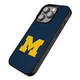 University of Michigan Wolverines Solid Bump Phone Case for Apple iPhone