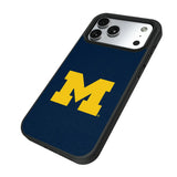 University of Michigan Wolverines Solid Bump Phone Case for Apple iPhone