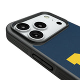 University of Michigan Wolverines Solid Bump Phone Case for Apple iPhone