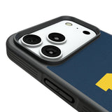 University of Michigan Wolverines Solid Bump Phone Case for Apple iPhone