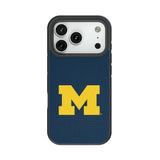 University of Michigan Wolverines Solid Bump Phone Case for Apple iPhone