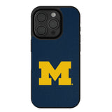 University of Michigan Wolverines Solid Bump Phone Case for Apple iPhone