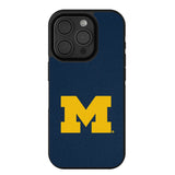 University of Michigan Wolverines Solid Bump Phone Case for Apple iPhone