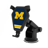 University of Michigan Wolverines Stripe Wireless Car Charger