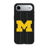 University of Michigan Wolverines Text Backdrop MagSafe Compatible Phone Case for Apple iPhone