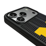 University of Michigan Wolverines Text Backdrop MagSafe Compatible Phone Case for Apple iPhone