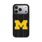 University of Michigan Wolverines Text Backdrop MagSafe Compatible Phone Case for Apple iPhone