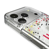 University of Nebraska Huskers Confetti Glitter Phone Case for Apple iPhone