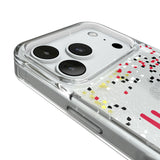 University of Nebraska Huskers Confetti Glitter Phone Case for Apple iPhone