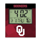 University of Oklahoma Sooners Color Block Wall Clock