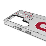 University of Oklahoma Sooners Confetti Clear Phone Case for Samsung Galaxy