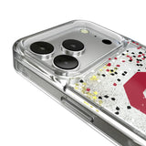 University of Oklahoma Sooners Confetti Glitter Phone Case for Apple iPhone