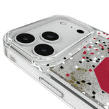 University of Oklahoma Sooners Confetti Glitter Phone Case for Apple iPhone