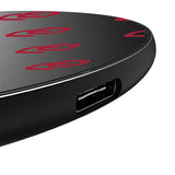 University of Oklahoma Sooners Fashion Pattern 15-Watt Wireless Charger