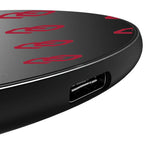University of Oklahoma Sooners Fashion Pattern 15-Watt Wireless Charger
