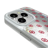 University of Oklahoma Sooners Fashion Pattern Glitter Phone Case for Apple iPhone