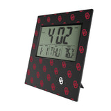 University of Oklahoma Sooners Fashion Pattern Wall Clock