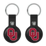 University of Oklahoma Sooners Insignia Black Airtag Holder 2-Pack